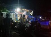 Patroli Dialogis Malam, Polsek Woha Jaga Sitkamtibmas di Bulan Suci Ramadhan