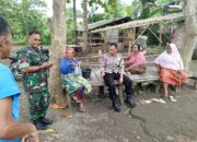 Bhabinkamtibmas dan Babinsa Pandan Duri Berikan Imbauan Keselamatan Selama Musim Penghujan