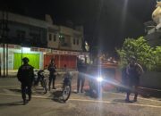 Personel Satuan Samapta Polres Bima Kota Melaksanakan Patroli Waktu Sahur