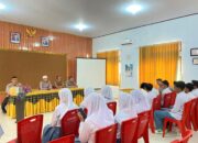 Goes to School, Sat Binmas Polres Bima, Laksanakan Penyuluhan dan Pembinaan Kamtibmas di SMAN 1 Woha da SMKN 1 Palibelo