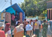 Bhabinkamtibmas Korleko Selatan Pantau Operasi Pasar Murah