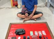 Polres Lombok Tengah Amankan Pria Paruh Baya Edarkan Sabu di Praya Timur
