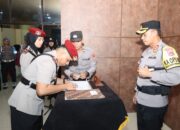 Kapolres Loteng Pimpin Sertijab PJU Dan Kapolsek Dirangkaikan Buka Bersama Dengan Awak Media.