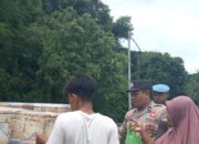 Waspada Cuaca Ekstrem! Polsek Lembar Ingatkan Pengunjung Rest Area Tanjung Nyet