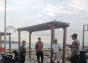 Patroli Rutin Polsek Sekotong Jaga Kamtibmas Dermaga Tawun, Pengunjung Puas dan Apresiasi