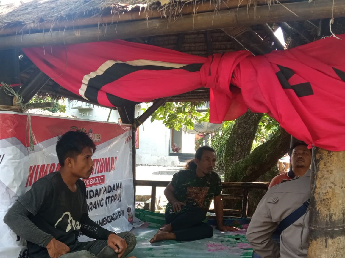 Polsek Kuripan Gencar Sosialisasikan Pencegahan Tindak Pidana Perdagangan Orang