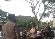 Bersinergi dengan Masyarakat, Polsek Kuripan Jaga Kamtibmas di Sore Hari