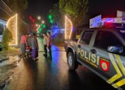 Anggota Polsek Montong Gading Lakukan Patroli Blue Light Cipta Kondisi Selama Bulan Ramadan