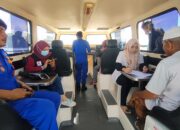 Implementasi Program Baharkam Polri, Sat Polairud Polres Bima Gelar Klinik Terapung