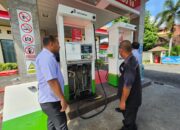 Subdit Tipidter Dit Reskrimsus Polda NTB Lakukan Monitoring SPBU di Kota Mataram