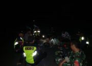 Tiga Pilar Kamtibmas Desa Wakan Lakukan Patroli Wilayah