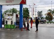 Menjelang Arus Mudik Lebaran, Polsek Woha Intensifkan Patroli Dialogis di SPBU