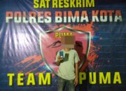Tim Puma I Polres Bima Kota Berhasil Mengamankan Terduga Pelaku Penadah dan Barang Bukti