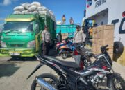 Polsek Kawasan Laut Bima Melakukan Patroli Rutin di Areal Dermaga Palabuhan Laut Bima