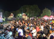 Dukung Perjuangan Timnas Garuda, Polres Sumbawa Gelar Nonton Bareng Ribuan Warga