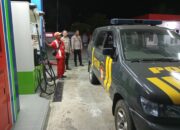 Jelang Mudik Lebaran, Polres Loteng Gencar Lakukan Patroli Ke SPBU