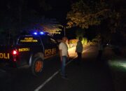 Patroli Rutin Polres Loteng Cegah Aksi Kriminalitas Pada Malam Hari.