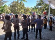 Polres Loteng Kawal dan Amankan Keberangkatan Calon Jamaah Haji Kloter Ke-2 Lombok Tengah