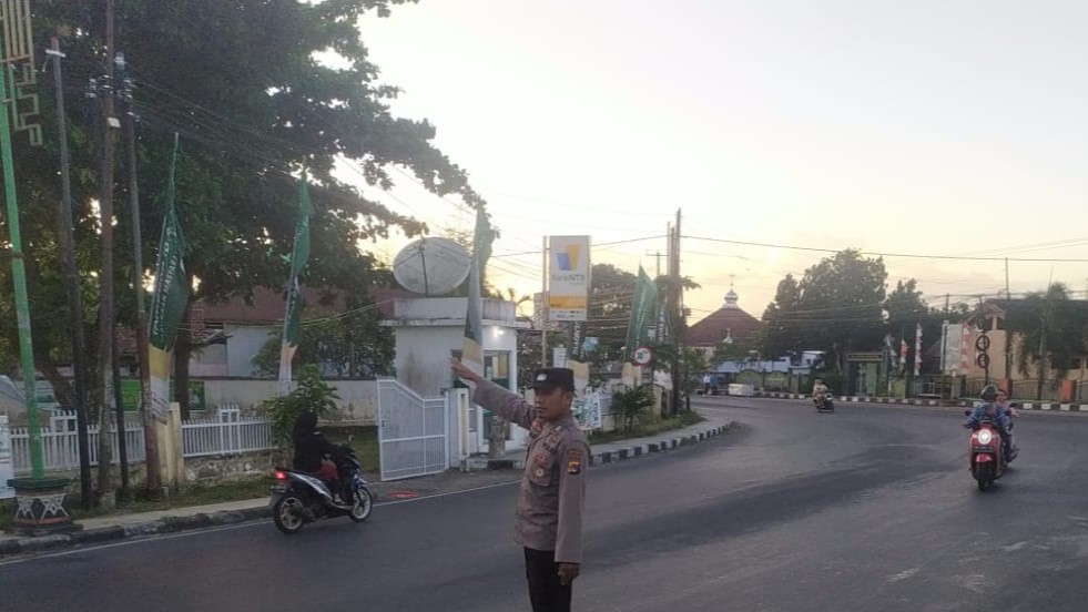 Kegiatan Rawan Pagi untuk Lancarkan Arus Lalu Lintas