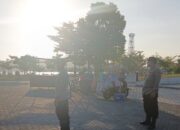 Tingkatkan Keamanan, Polsek Lembar Patroli Pelabuhan Gilimas