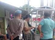Kapolsek Batulayar Pimpin Langsung Pengamanan, Beri Rasa Aman Warga Meninting