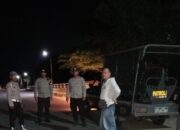 Jaga Keamanan Masyarakat, Polsek Kuripan Patroli Malam Intens di Titik Rawan Kejahatan