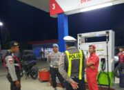 KRYD Polsek Sekotong Sasar SPBU Sayong, Antisipasi 3C dan Gangguan Kamtibmas