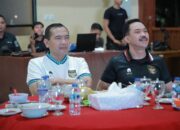 Berikan Semangat Tim Garuda Muda Indonesia, Polda NTB Gelar Nobar di Tribun Bhara Daksa