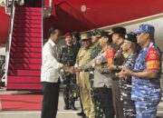 Kapolda NTB Sambut Kunjungan Kerja Presiden RI Beserta Rombongan di NTB