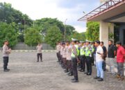 Polres Lombok Utara  Lakukan Pengamanan Rapat Pleno Terbuka Penetapan Kursi  dan Calon Terpilih Anggota DPRD