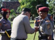 Kapolres Bima Kota Memimpin Sertijab Kasat Narkoba dan Kapolsek Ambalawi