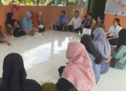 Cegah Stunting, Bhabinkamtibmas Polsek Lunyuk Hadiri Penyuluhan Balita Dan Ibu Hamil