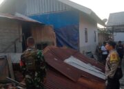 Anggota Polsek Tanjung Monitoring Korban Paska Gempa Melanda Kabupaten Lombok Utara