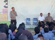 Lagi, Satuan Binmas Polres Sumbawa Berikan Penyuluhan Kamtibmas Kepada Pelajar SMPN 1 Moyo Utara