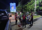 Personil Sat Samapta Polres Bima Kota Tingkatkan Penggelaran Blue Light di Malam Hari untuk Ciptakan Situasi Tetap Kondusif