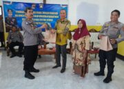 Binmas Polda NTB Ajak Warga Desa Jorok Kec. Unter Iwes Sumbawa Wujudkan Harkamtibmas Jelang Pemilu Kada 2024﻿