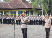 Polres Loteng Laksanakan Ziarah Dan Tabur Bunga Di TMP Mandalika Praya Jelang Hari Bhayangkara Ke-78.