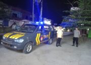 Patroli Rutin Polres Loteng Sambang Obyek Vital Jaga Kamtibmas Pada Malam Hari