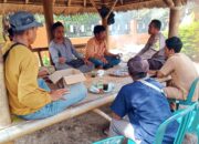 Jelang Pilkada Serentak, Bhabinkamtibmas Polsek Labangka Himbau Warga Jaga Kamtibmas