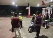 Gelar Patroli Blue Light, Ini Yang Dilakukan Anggota Polsek Pemenang