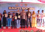 Inspiratif! Polda NTB Beri Beasiswa Pendidikan & Tanam Ribuan Pohon di Lombok Barat