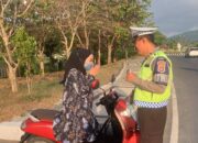 Cegah Kecelakaan, Satlantas Polres Lombok Barat Giatkan Patroli dan Pengaturan Lalu Lintas