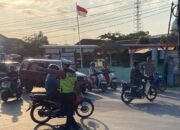 Cegah Kecelakaan, Polsek Kediri Rutin Gelar “Rawan Sore” di Titik Rawan Kemacetan