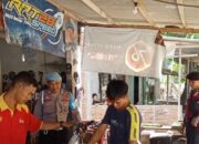 Cegah Gangguan Kamtibmas, Polsek Sekotong Rutin Patroli Bengkel Imabaun Terkait Klalpot Brong