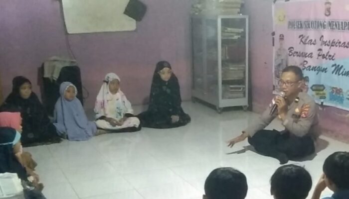 Polisi Sekotong Ajak Anak TPQ Bermimpi Besar: Edukasi dan Motivasi