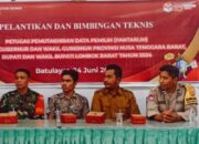 Lombok Barat Siap Pemilu: Pantarlih Dilantik, Polisi Dukung Penuh