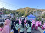 TK Kemala Bhayangkari 06 Buka Pendaftaran Murid Baru, Bagikan Brosur dan Hadiah di Taman Amahami