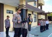 Pimpin Apel Pagi, Kapolres Lombok Utara Ajak Seluruh Anggota Jalin Soliditas dan Sinergitas