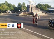 Anggota Polsek Kayangan Gelar KRYD, Melakukan Rawan Pagi Bagi Warga Pengguna Jalan Raya