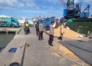 Polsek Kawasan Pelabuhan Laut Bima Melaksanakan Patroli dan Berikan Himbauan Kamtibmas